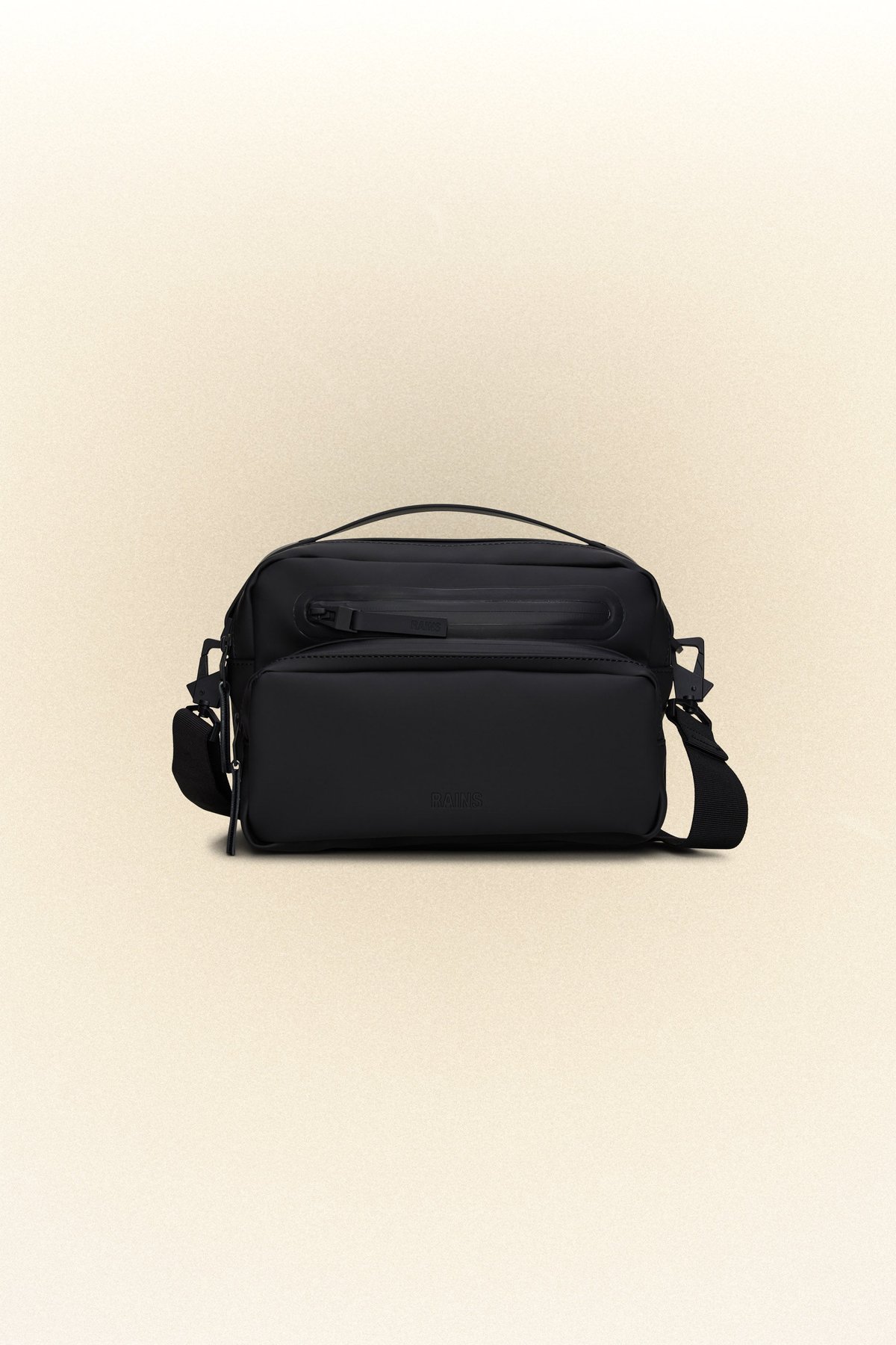 Waterproof Cargo Box Crossbody Bag by Rains in Black, Women's at Anthropologie