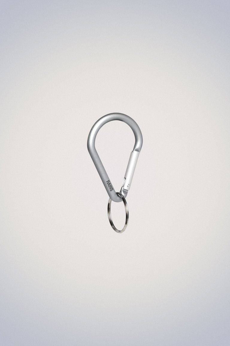 Drop Carabiner - Metallic Grey