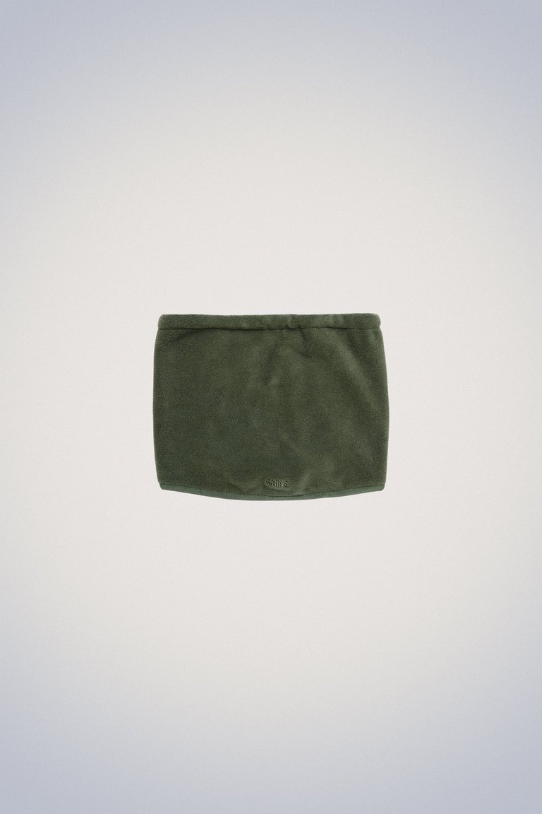 Fleece Tube Scarf - Green