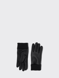 Touchscreen Finished Gloves - Black