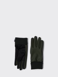 Touchscreen Finished Gloves - Green
