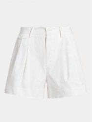 Brennon Short In White - White