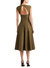 Omeria Dress Cotton In Olive