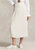 Polo Pleated A Line Midi Skirt - Andover Cream