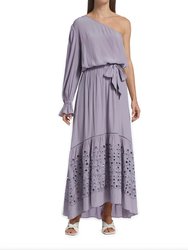 Adesola Dress In Lavender - Lavender