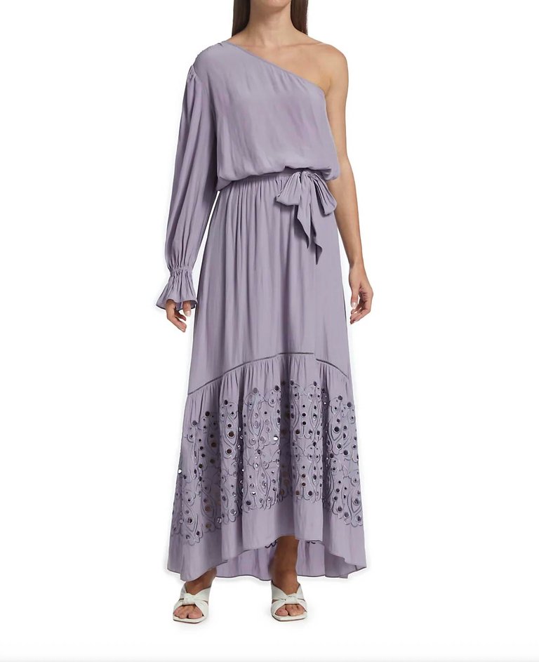 Adesola Dress In Lavender - Lavender