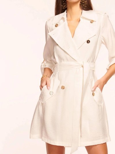 Ramy Brook Avalynn Trench Coat In Ivory product