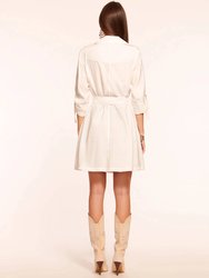 Avalynn Trench Coat In Ivory