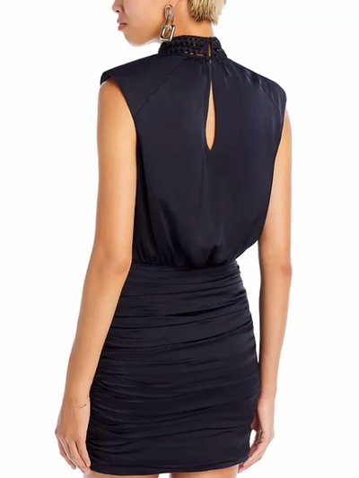 Ramy Brook Emersyn Ruched Mini Dress In Black product