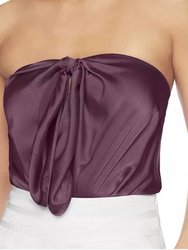 Harriet Top In Raisin