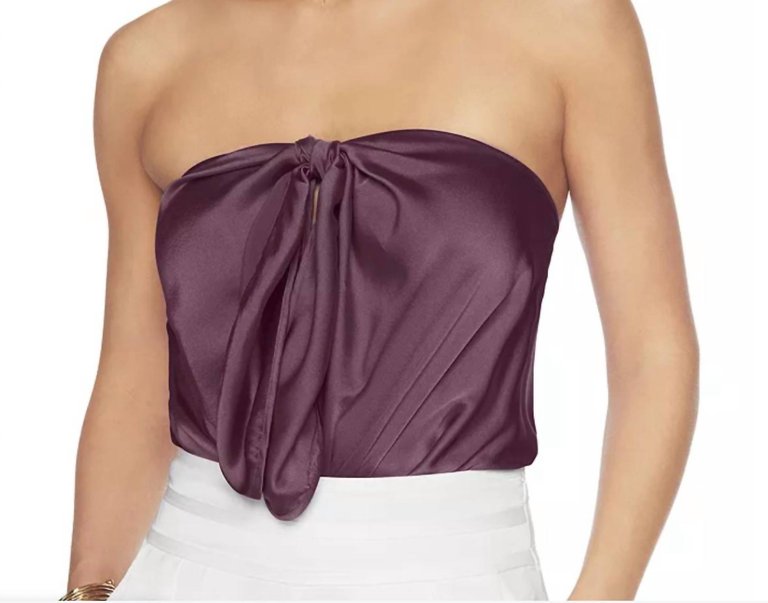 Harriet Top In Raisin