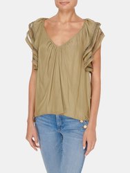 Merrit Flutter Sleeve Top