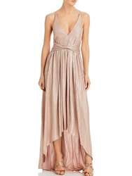 Tabitha Dress In Blush - Blush