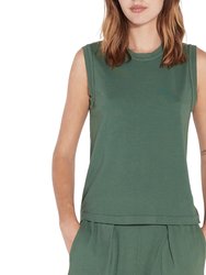 Kate Tank Top In Forest - Forest