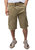 Men's Belted 12.5" Inseam Cargo Shorts - New Khaki