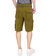 RMS-17020 Belted Cargo Shorts With Snap Button