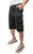 Rms-17021 Belted Cargo Shorts With Snap Button