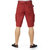 Rms-17021 Belted Cargo Shorts With Snap Button