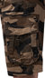 Rms-17021 Belted Cargo Shorts With Snap Button