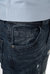 Skinny Look Stretch Jeans With Fashion Rips For Boys - Dark Stone