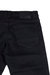 Skinny Look Stretch Jeans With Fashion Rips For Boys - Jet Black