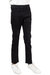 Skinny Look Stretch Jeans With Fashion Rips For Boys - Jet Black