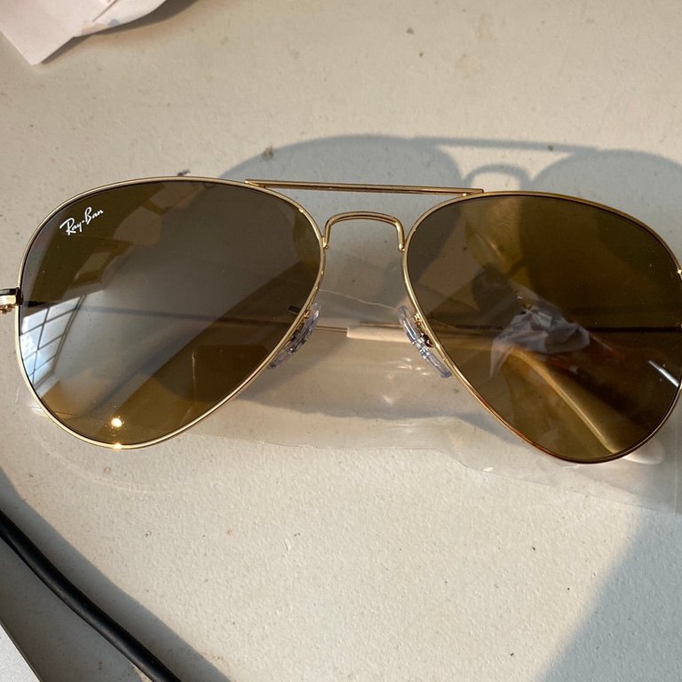 Aviator Arista Sunglasses - Brown-Grey - Brown-Grey