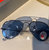 Aviator Metal II Sunglasses - Gunmetal-Blue
