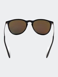 Womens Erika Round Sunglasses