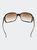 Womens Gradien Brown Rectangle Sunglasses