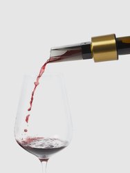 Wine Pourer/Aerator - Black Gold