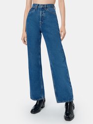 ‘30s Ladies High Rise Straight Leg Jeans