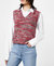 60S Sweater Vest - Red Multi