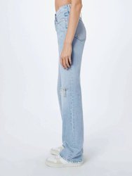 70's High Rise Bootcut Jean In Light Torn 7