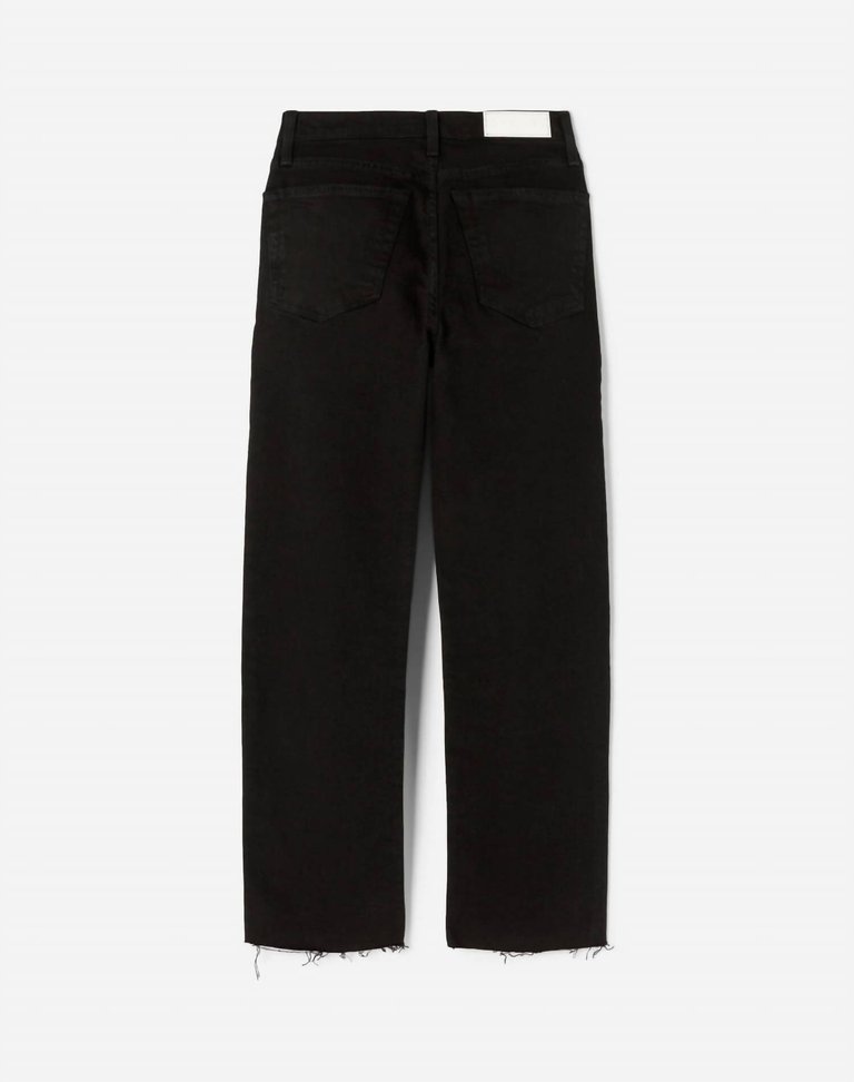 70S High Rise Stove Pipe Jeans