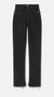 70S High Rise Stove Pipe Jeans - Black