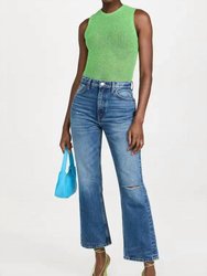 70S Loose Flare Rip Jeans