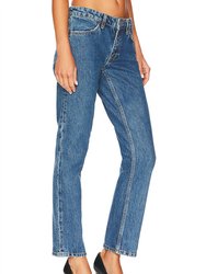 70S Low Rise Straight Leg Jeans