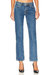 70S Low Rise Straight Leg Jeans - Blue Mere