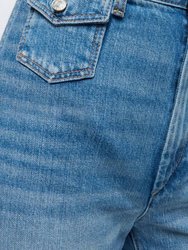 70'S Pocket Wide Leg Jean