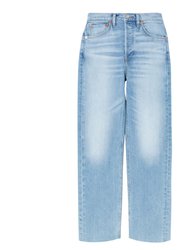 70's Stove Pipe Jean In Echo