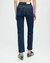 70's Stove Pipe Jeans In Dark Rinse