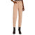 70's Ultra High Rise Stove Pipe Straight Jean In Washed Khaki - Washed Khaki