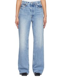 70's Ultra High Rise Wide Leg Jean In 60's Fade