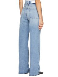 70's Ultra High Rise Wide Leg Jean In 60's Fade