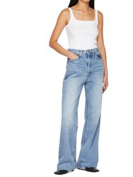 70's Ultra High Rise Wide Leg Jean In 60's Fade - 60's Fade