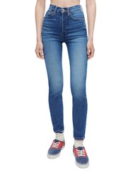 90's High Rise Ankle Crop Jean In Cadet Indigo - Cadet Indigo