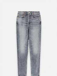 90S High Rise Ankle Crop Jean
