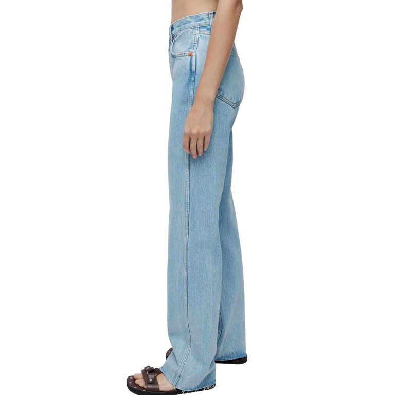 90's High Rise Loose Jean In Naf