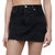 90's Mini Skirt In Washed Black - Washed Black